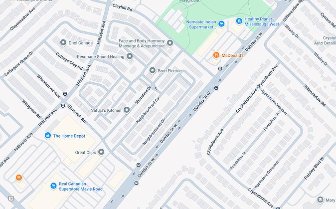 Map showing available pieces near you
